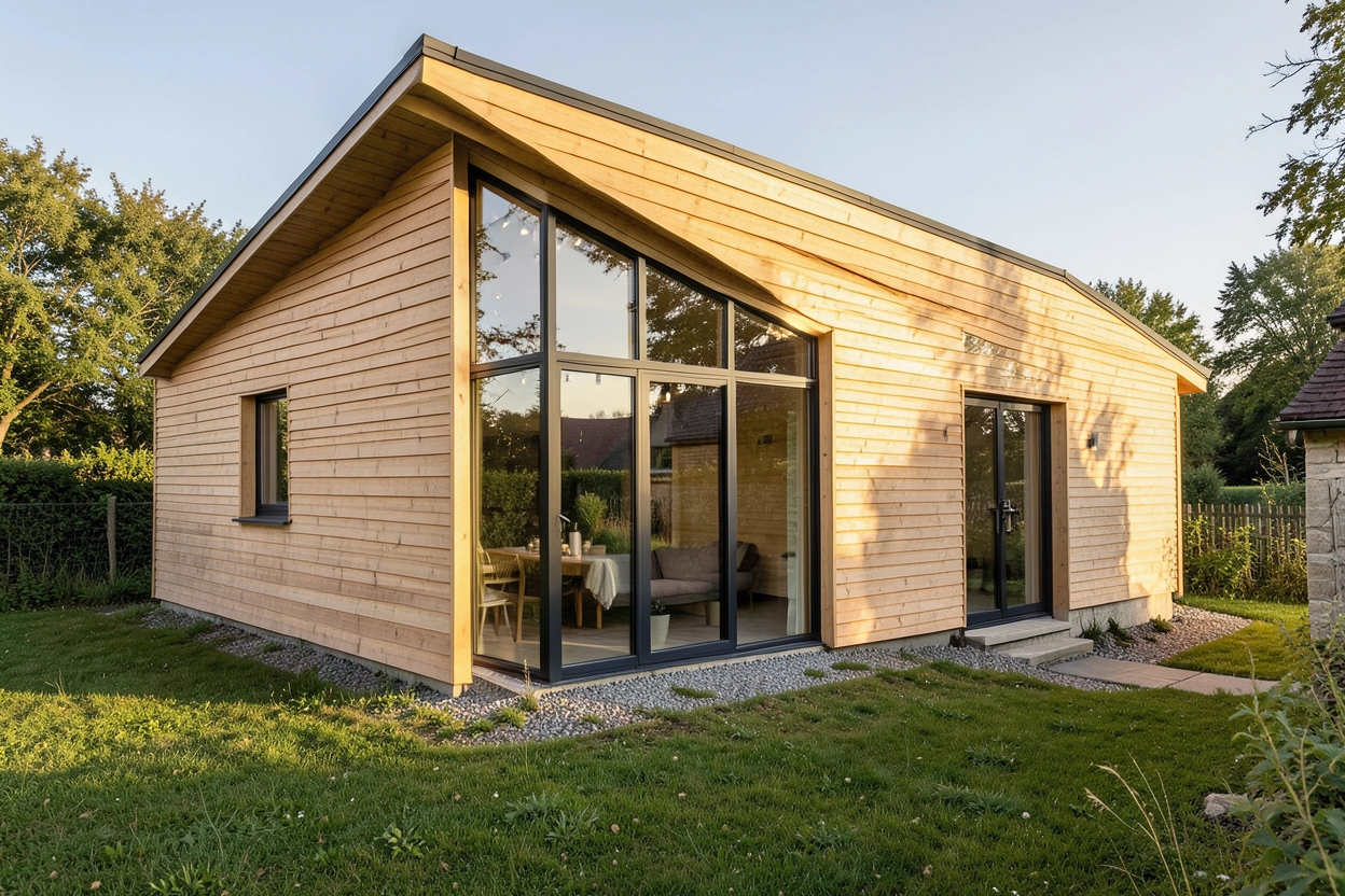 Extension de maison en bois